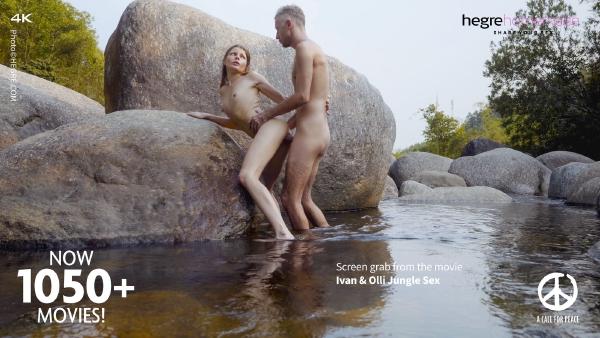 Screen grab #8 from the movie Ivan and Olli Jungle Sex