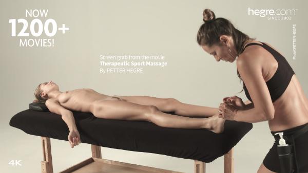 Skjermtak #2 fra filmen Terapeutisk sportsmassasje