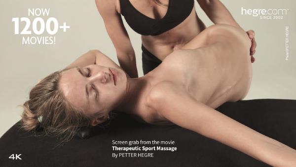 Skjermtak #8 fra filmen Terapeutisk sportsmassasje